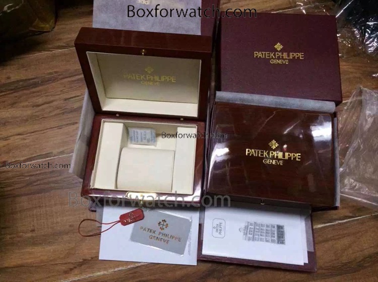 Replica Patek Philippe Brown Wooden Boxes Best Quality